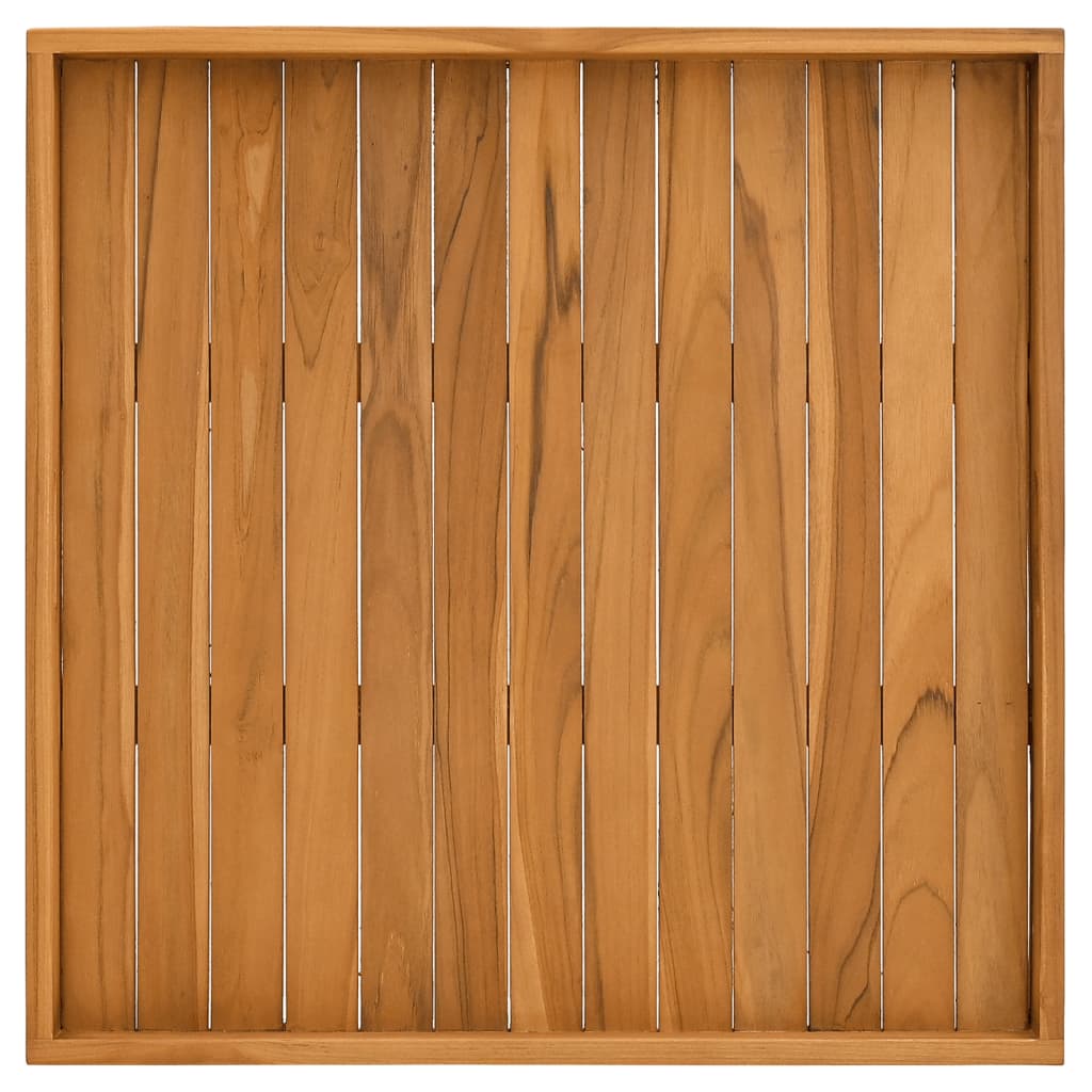 Tömör tíkfa tálalótálca 70 x 70 cm 5