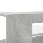 Betonszürke TV-szekrény LED lámpákkal 90 x 39 x 30 cm 9