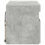 Betonszürke TV-szekrény LED-lámpákkal 60 x 35 x 40 cm 9