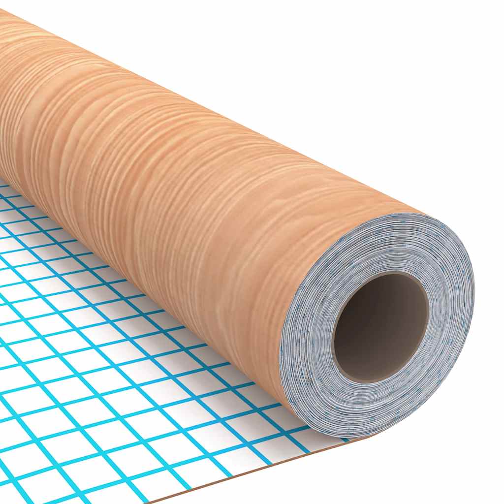 2 db juharszínű öntapadó PVC ajtófólia 210 x 90 cm 5