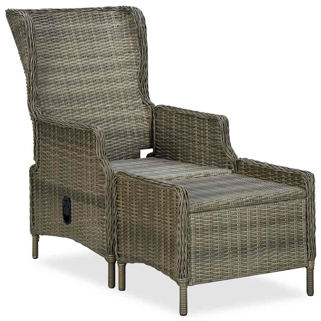 9 részes barna kültéri polyrattan étkezőgarnitúra párnákkal 7