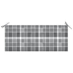 2 személyes tömör eukaliptuszfa kerti pad párnával 120 cm 7