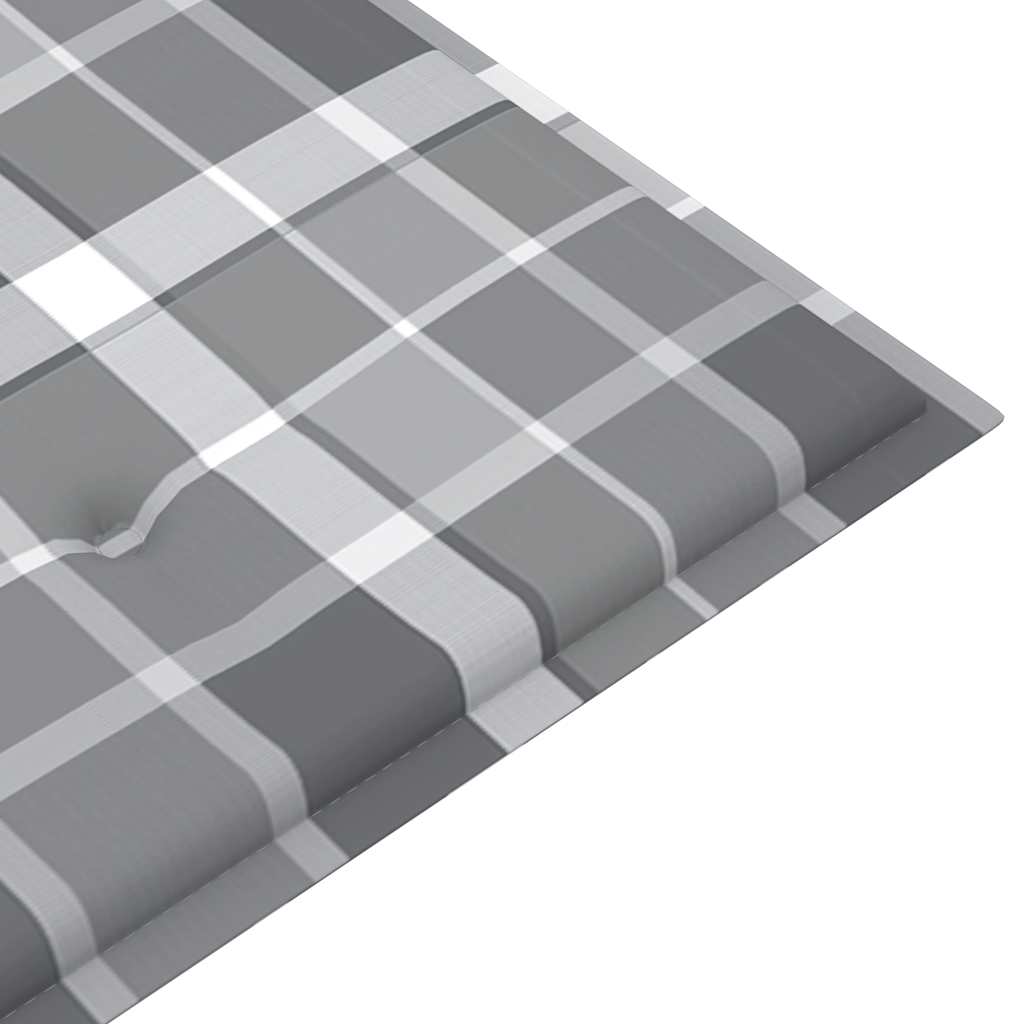 2 személyes tömör eukaliptuszfa kerti pad párnával 120 cm 9