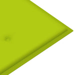 3 személyes tömör eukaliptuszfa kerti pad párnával 150 cm 9