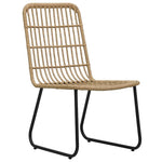7 részes polyrattan és üveg kültéri étkezőgarnitúra 5