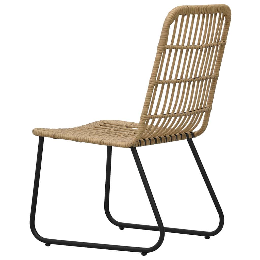 7 részes polyrattan és üveg kültéri étkezőgarnitúra 7