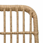 7 részes polyrattan és üveg kültéri étkezőgarnitúra 8