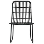 3 részes polyrattan és üveg kültéri étkezőgarnitúra 5