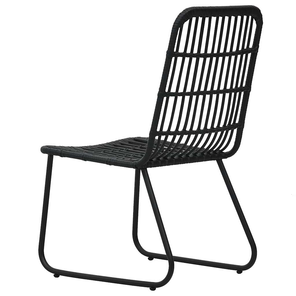 3 részes polyrattan és üveg kültéri étkezőgarnitúra 7