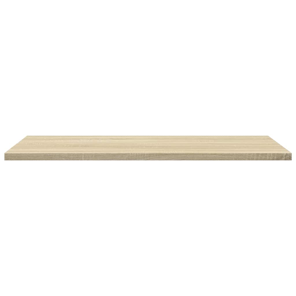 4 db sonoma-tölgy színű forgácslap könyvespolc 60 x 30 x 1,5 cm 5