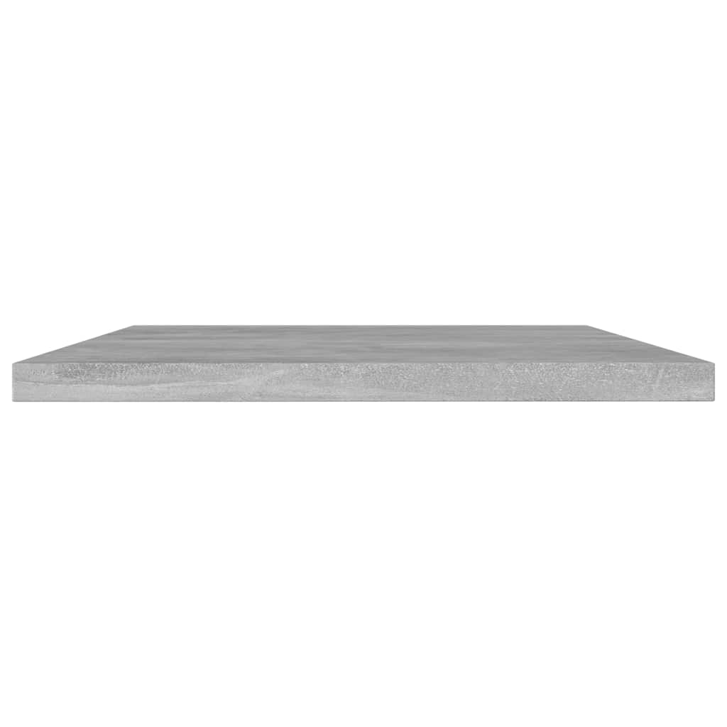 4 db betonszürke forgácslap könyvespolc 60 x 30 x 1,5 cm 3