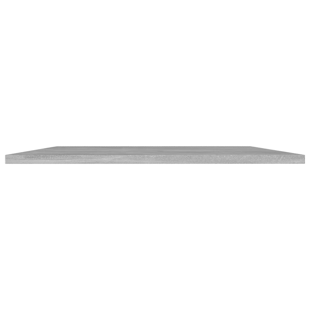 8 db betonszürke forgácslap könyvespolc 60 x 50 x 1,5 cm 3
