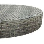 5 részes szürke polyrattan kerti bárszett 5