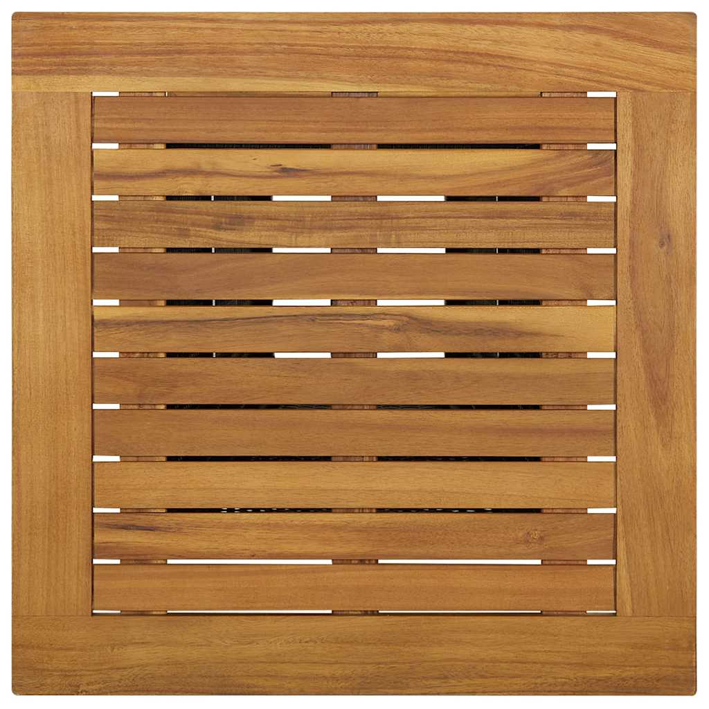 5 részes fekete polyrattan kerti bárszett párnákkal 6