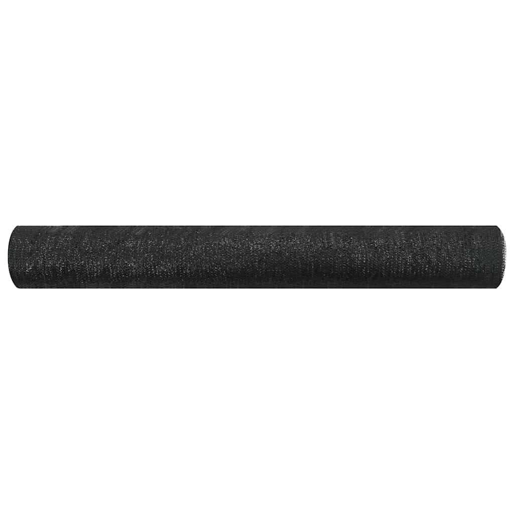Fekete HDPE belátásgátló háló 2 x 10 m 75 g/m² 2