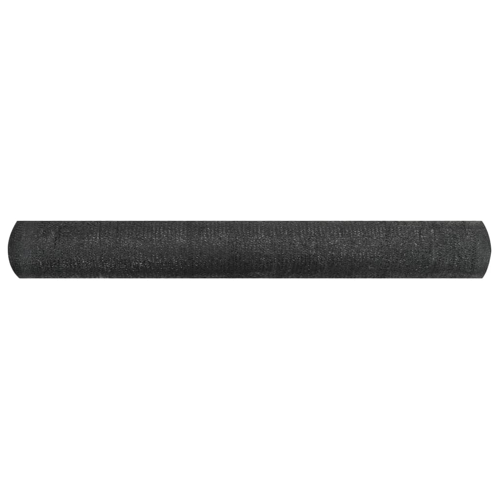 Fekete HDPE belátásgátló háló 1,8 x 10 m 195 g/m² 2