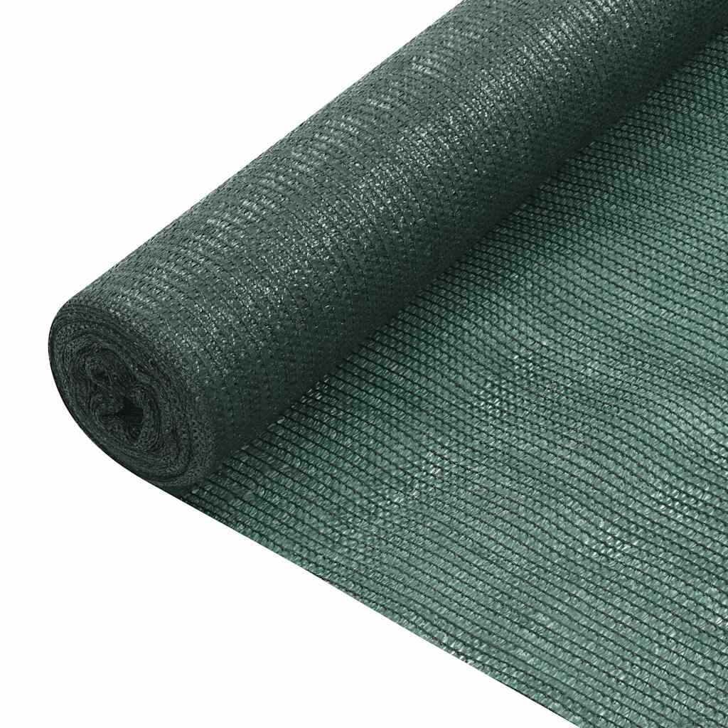 Zöld HDPE belátásgátló háló 2 x 50 m 75 g/m²