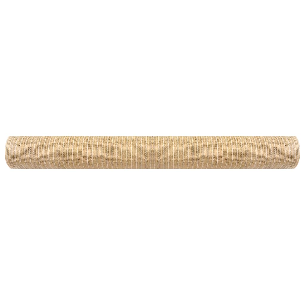 Bézs HDPE belátásgátló háló 1,2 x 50 m 150 g/m² 3