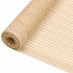 Bézs HDPE belátásgátló háló 2 x 25 m 195 g/m²