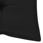Tömör tíkfa rakásolható kerti pad párnával 128,5 cm 10