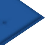 Tömör tíkfa rakásolható kerti pad párnával 159 cm 7