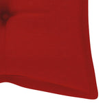 Tömör akácfa kerti pad párnával 120 cm 8