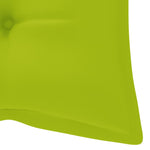 Tömör akácfa kerti pad párnával 120 cm 8