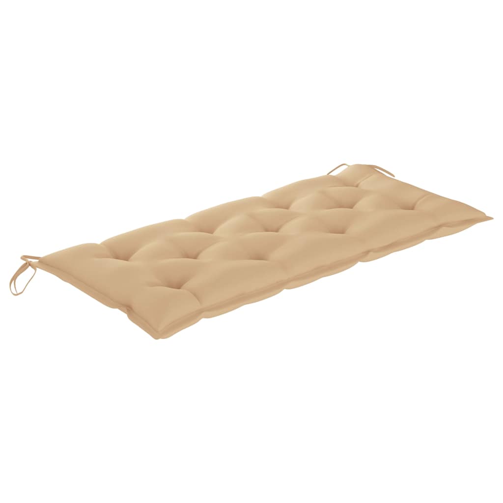 Bambusz kerti pad párnával 120 cm 6