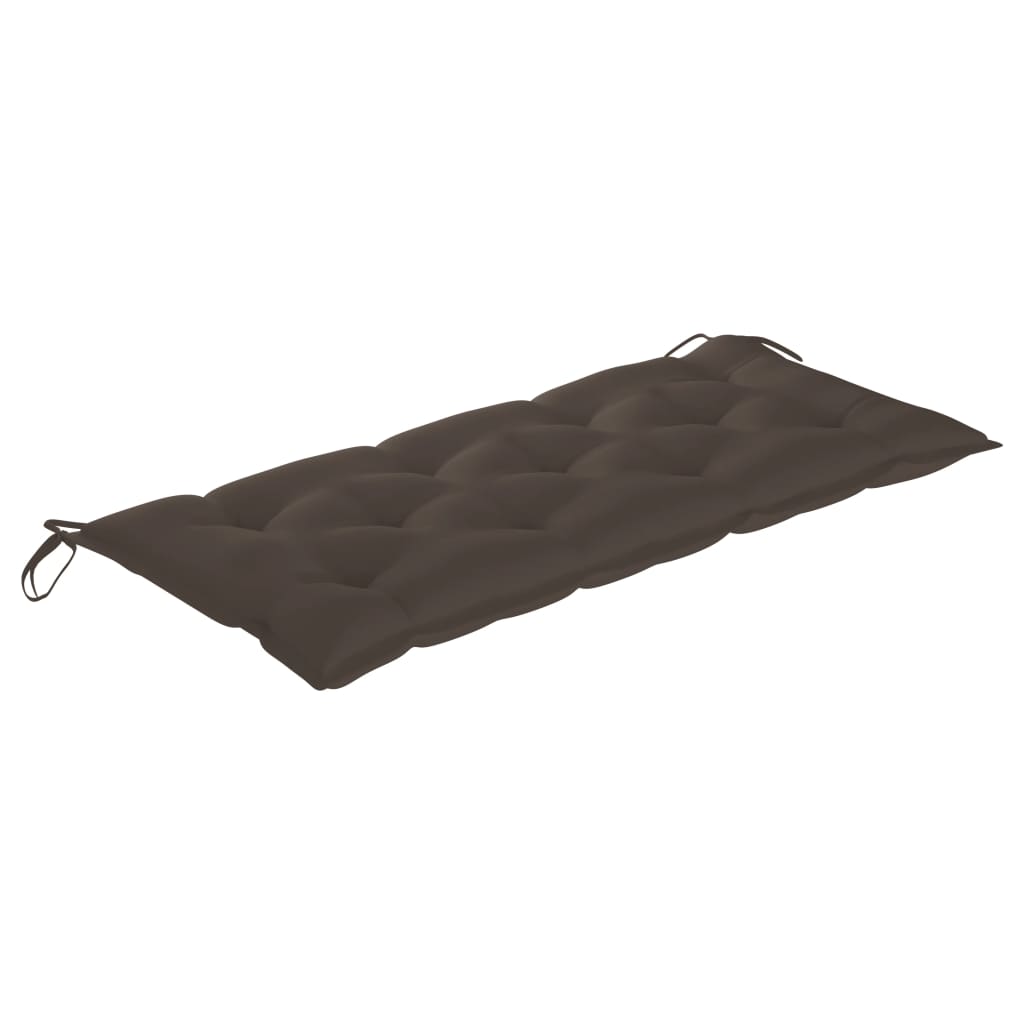 Bambusz kerti pad párnával 120 cm 6
