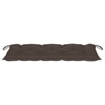 Bambusz kerti pad párnával 120 cm 7