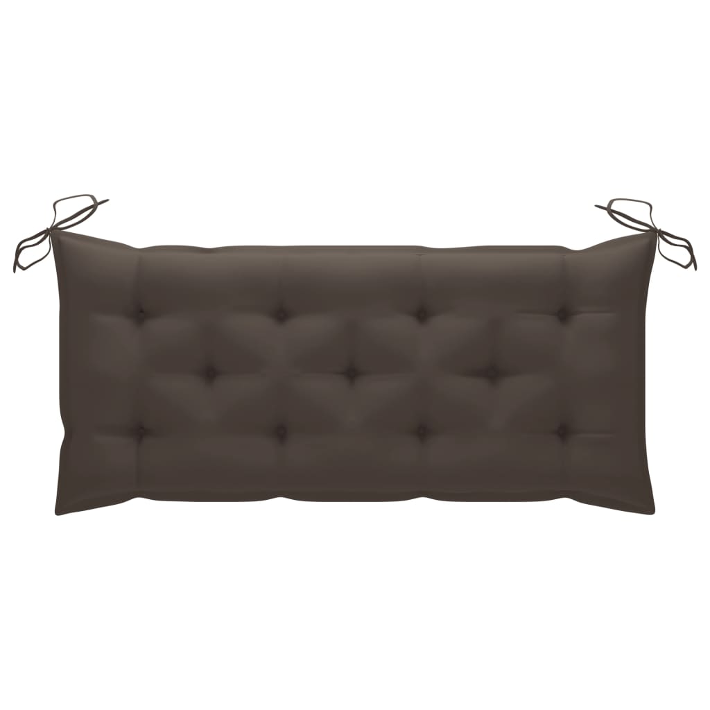 Bambusz kerti pad párnával 120 cm 8