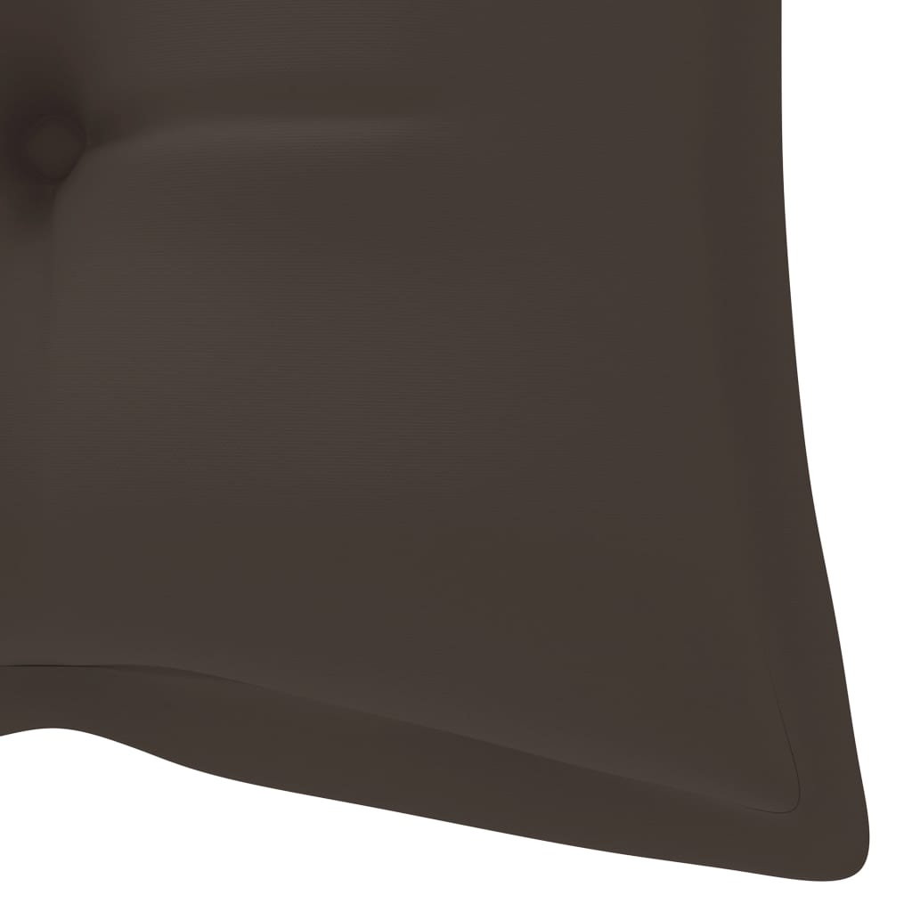 Bambusz kerti pad párnával 120 cm 9