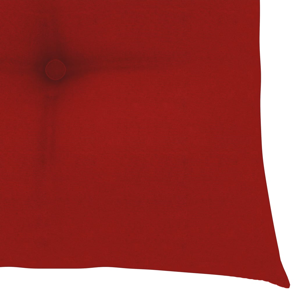 3 darab tömör akácfa kültéri étkezőszék párnával 13