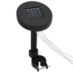 Pavilon LED fényfüzér napelemes panellel 2