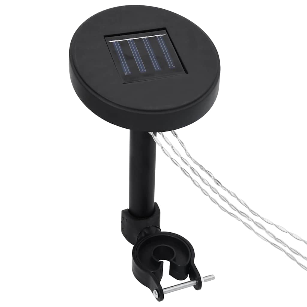 Pavilon LED fényfüzér napelemes panellel 2