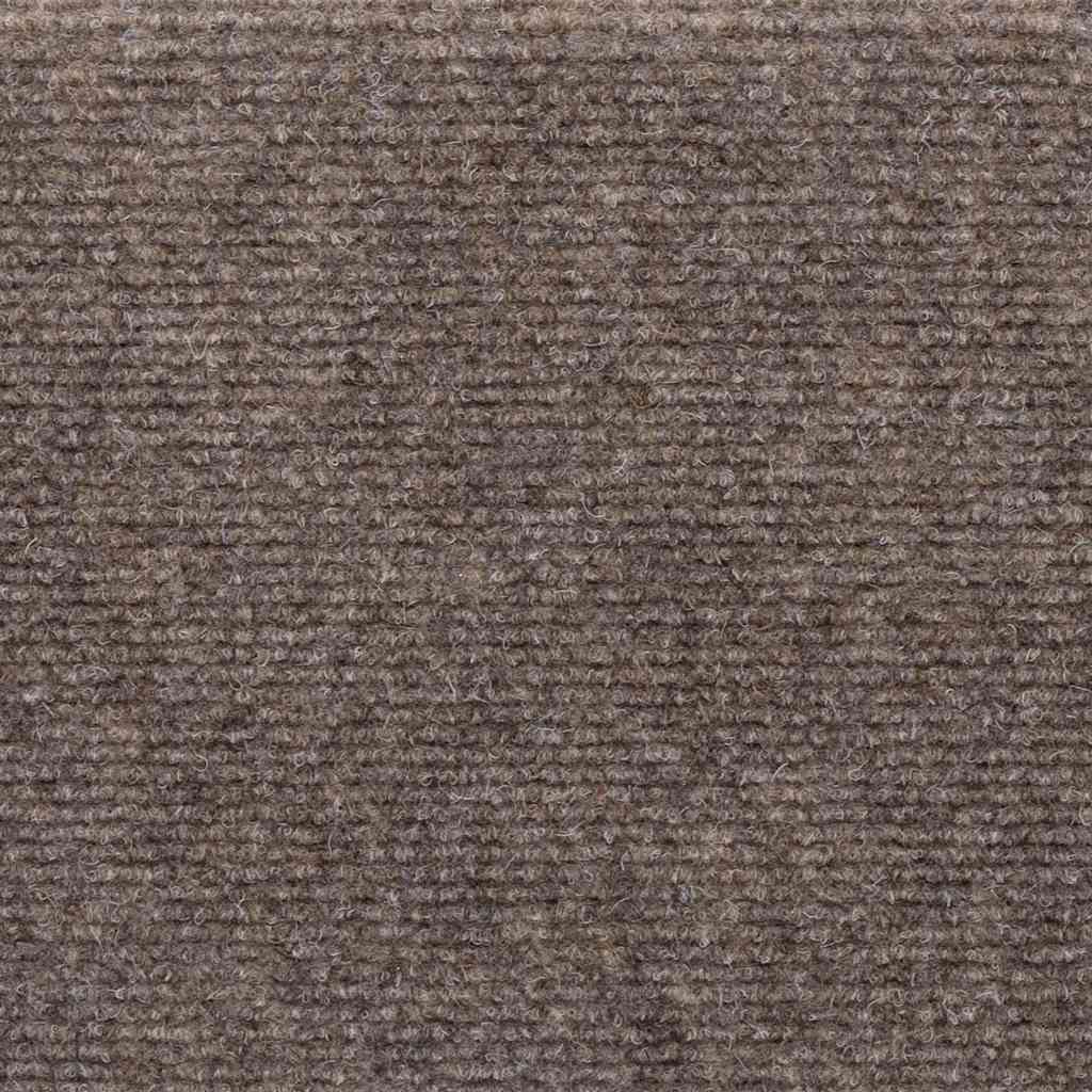 15 db öntapadós lépcsőszőnyeg, 65 x 21 x 4 cm, bézs, téglalap alakú széllel 7