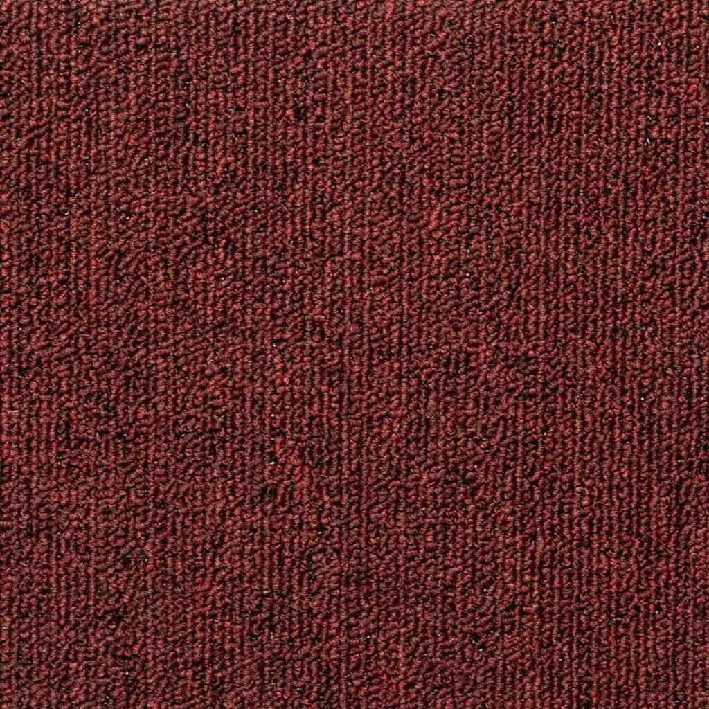15 db lépcsőszőnyeg 65 x 21 x 4 cm bordó téglalap alakú széllel 8