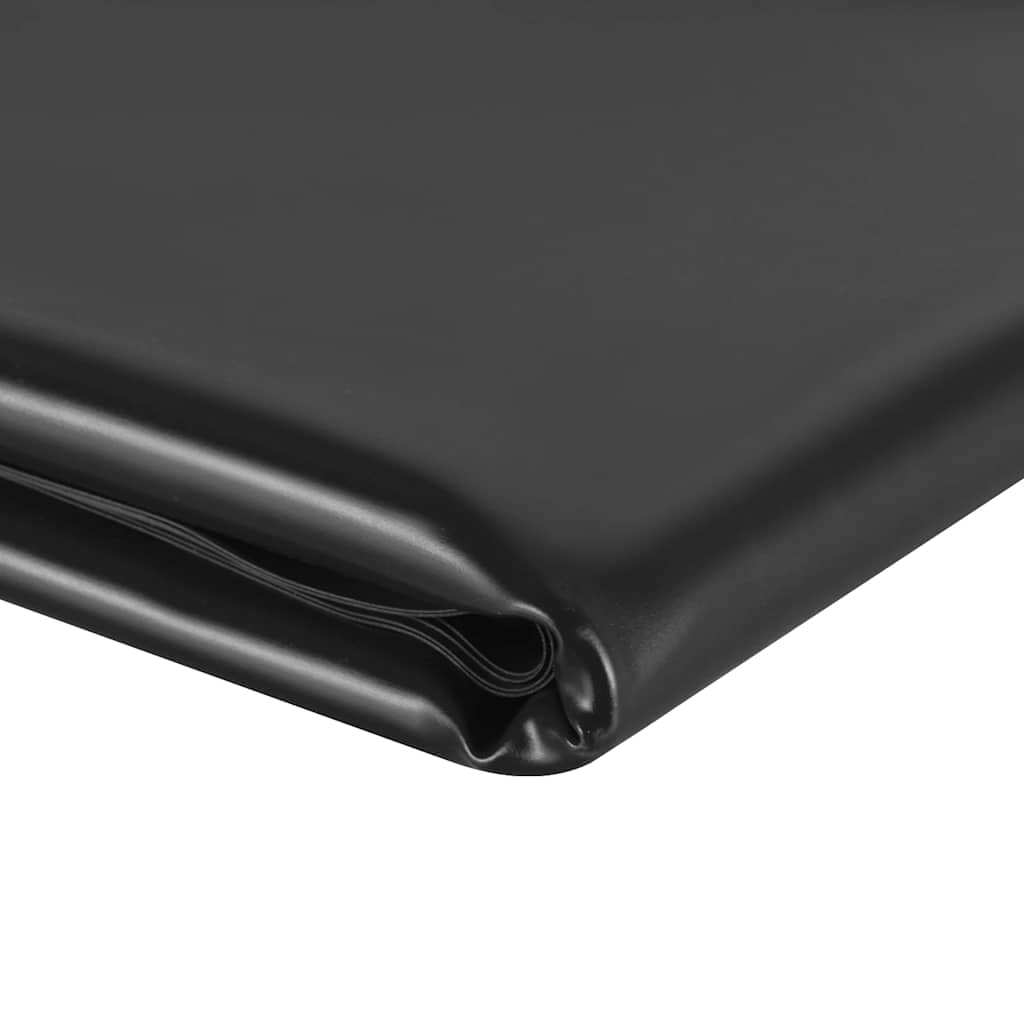 Fekete PVC tófólia 1 x 6 m 0,5 mm 4