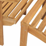 Tömör tíkfa adirondack szék lábtartóval 5