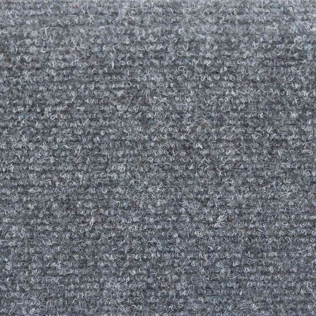 5 db öntapadós lépcsőszőnyeg 56 x 17 x 3 cm világosszürke félkör alakú 7