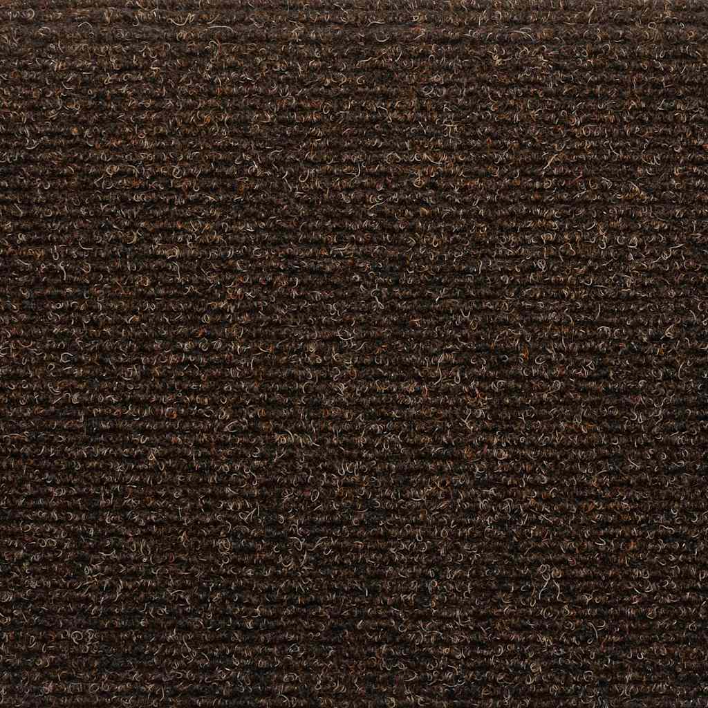 10 db öntapadós lépcsőszőnyeg 65 x 21 x 4 cm barna félkör alakú nagy 7