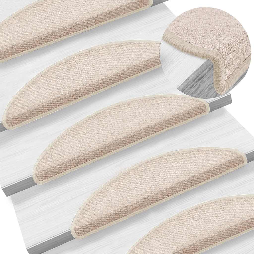 | Lépcsőszőnyegek | Egyéb 5 pcs Tópszínű 56 x 17 x 3 cm
