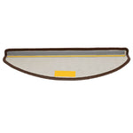 10 db barna, félkör alakú, nagy lépcsőszőnyeg 65 x 21 x 4 cm 6