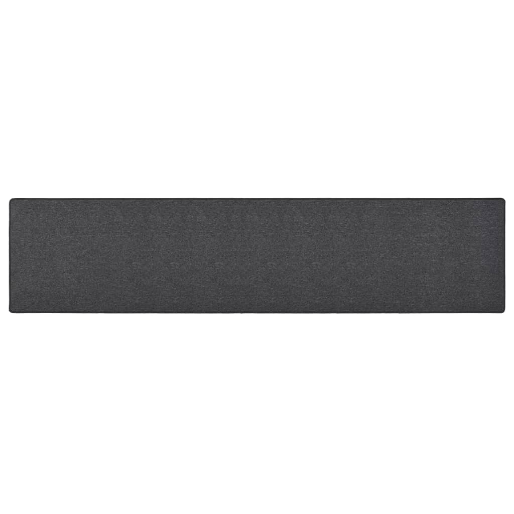 Antracitszürke futószőnyeg 50 x 250 cm