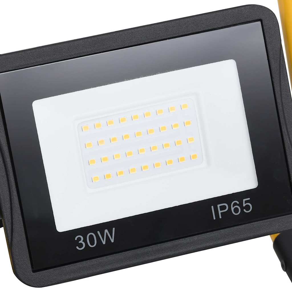 Meleg fehér fényű fogantyúval ellátott LED-es reflektor 30 W 9
