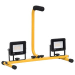 Hideg fehér fényű fogantyúval ellátott LED-es reflektor 2x20 W 4