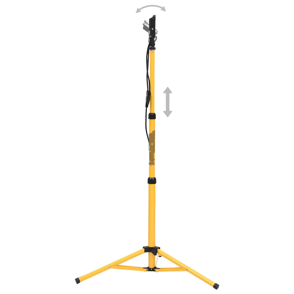 Meleg fehér fényű háromlábú LED-es reflektor 2 x 50 W 3