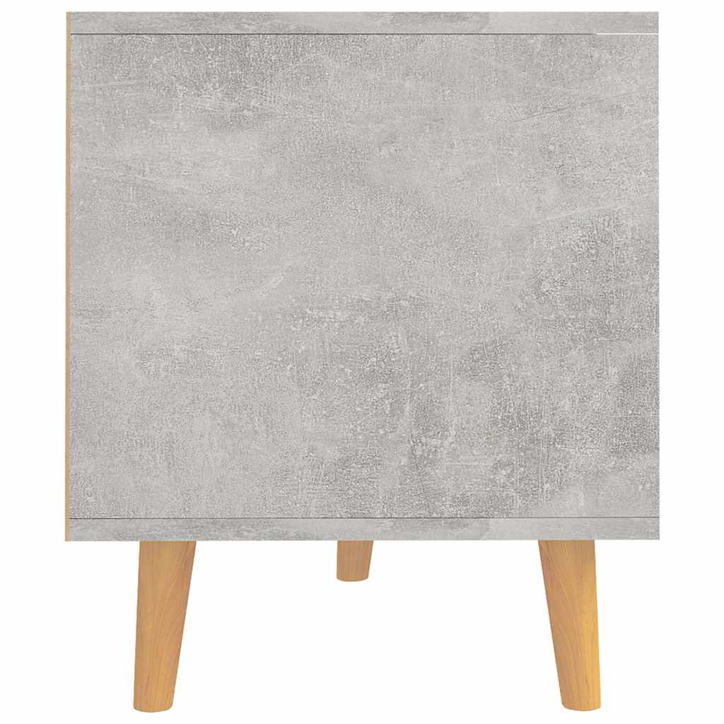 Betonszürke szerelt fa TV-szekrény 90 x 40 x 48,5 cm 6