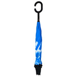 Fekete C-markolatú esernyő 108 cm 3