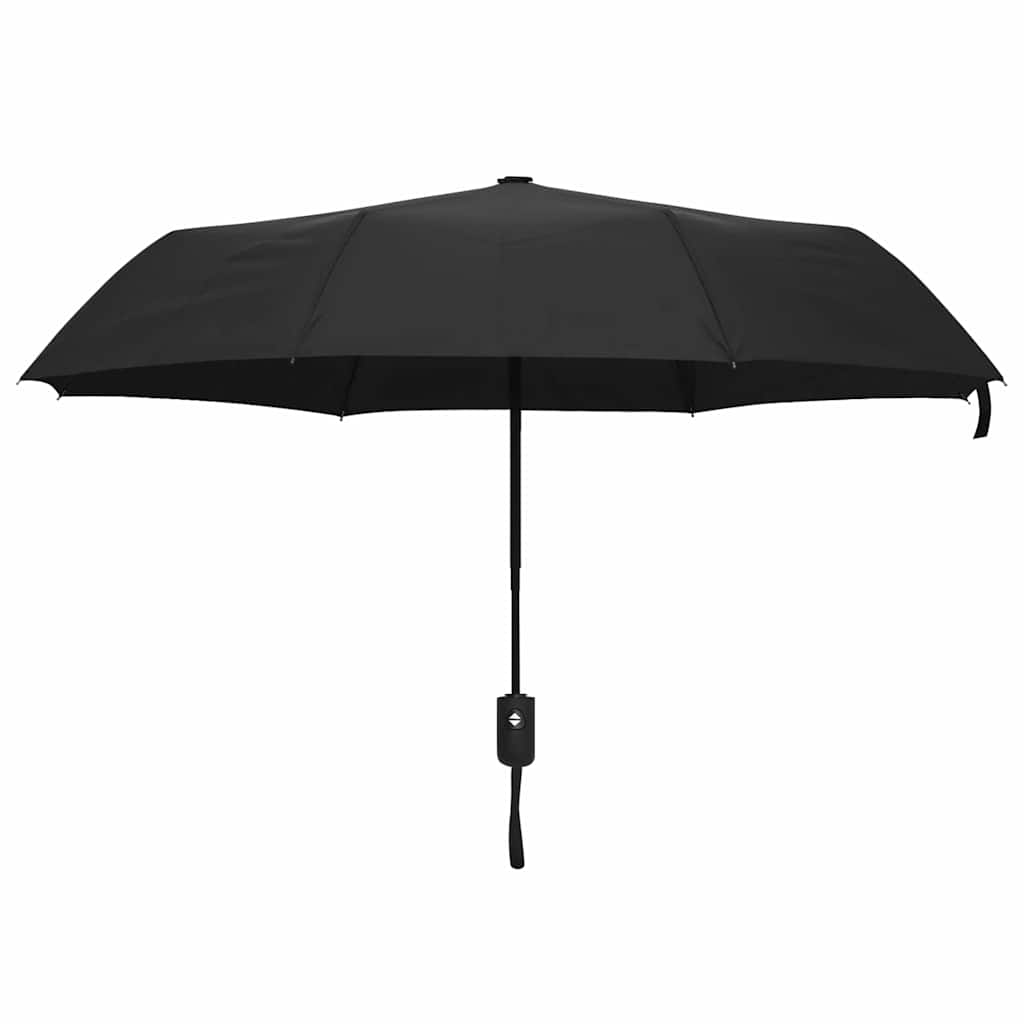 Fekete automatikusan összecsukható esernyő 95 cm 2
